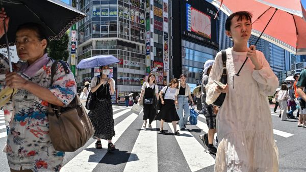 موجة الحر في اليابان