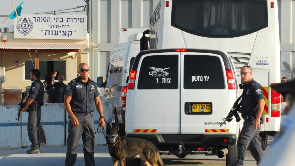 Israel Prison Service ‎at Ketziot Prison the largest detention camp
