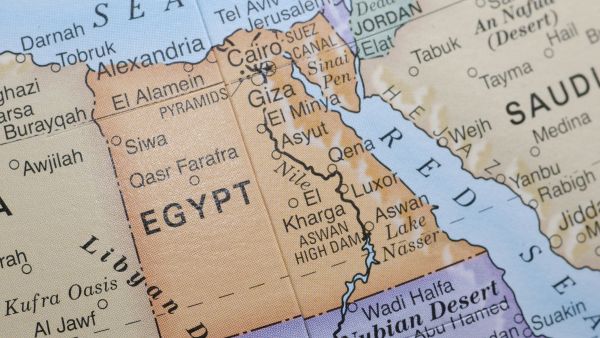 Egypt map