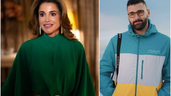 معتز عزايزة - الملكة رانيا