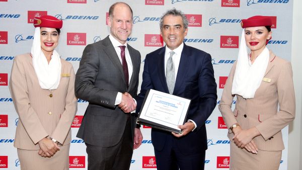 During the event Emirates and Boeing partner to advance aircraft maintenance with digitally focused solutions