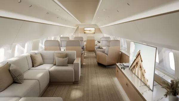 Boeing Business Jets Unveils Premium Cabin Selections for VIP Jets
