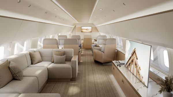 Boeing Business Jets Unveils Premium Cabin Selections for VIP Jets