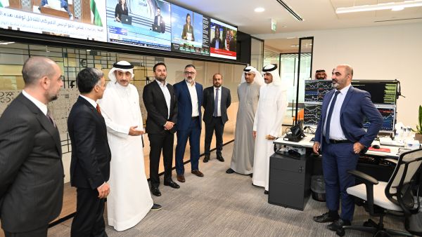 During the event CEO of Mumtalakat visits NBB
