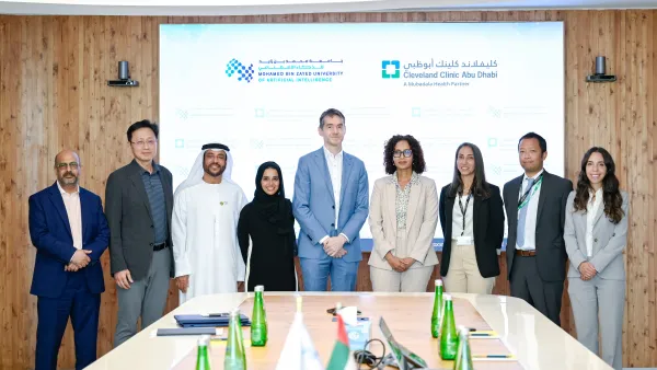 Cleveland Clinic Abu Dhabi and Mohamed bin Zayed University of Artificial Intelligence sign MoU to promote research and education