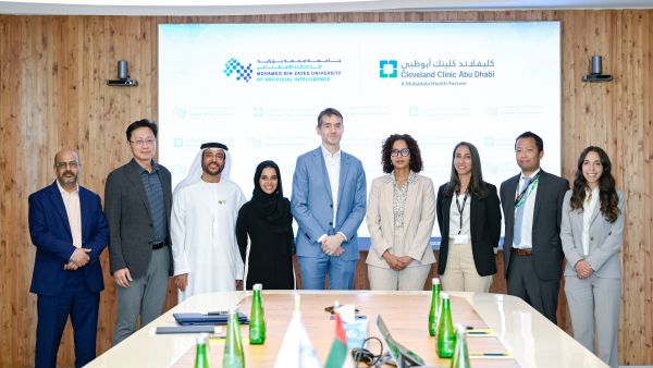 During the event Cleveland Clinic Abu Dhabi and Mohamed bin Zayed University of Artificial Intelligence sign MoU to promote research and education