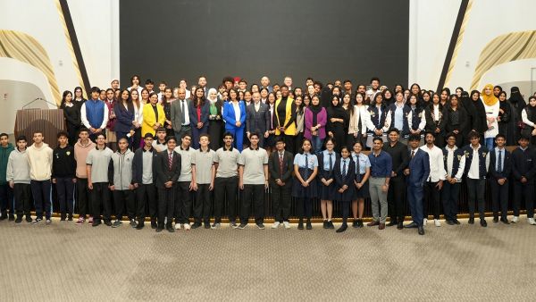During the event For a Sustainable Future: Dubai Islamic Bank Empowers Youth Financial Literacy