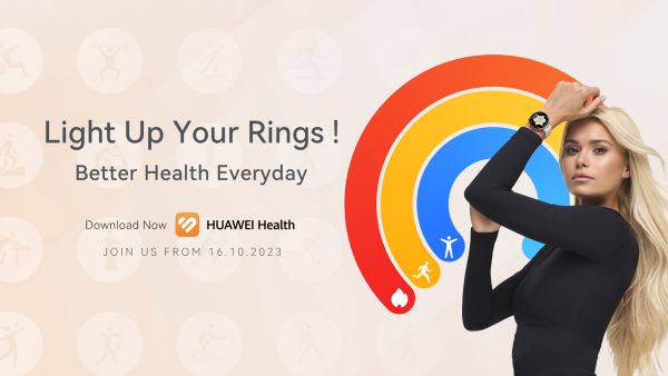 Huawei “Light Up Your Rings” Challenge Goes Live Globally with Digital Medals