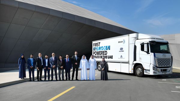 Hyundai Motor And BEEAH Group Signing MOU Hyundai Motor And Beeah Group Sign Mou To Test The First Hydrogen Truck In The United Arab Emirates