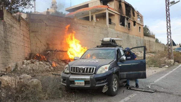 Journalists targeted in Lebanon