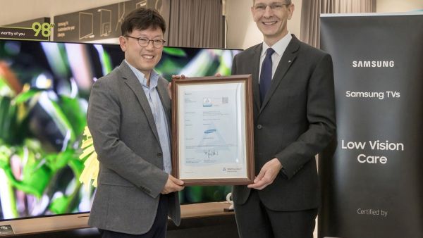 Samsung’s Neo QLED and QLED TVs Earn 'Low Vision Care’ Certification From TÜV Rheinland