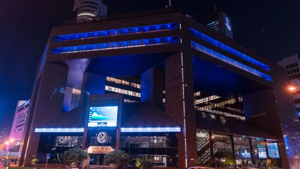 Boursa Kuwait lights its building in blue and hosts an awareness session in support of Movember: A Commitment to Men's Health