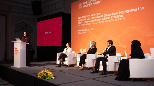 During the event WCM-Q hosts first alumni-run healthcare conference