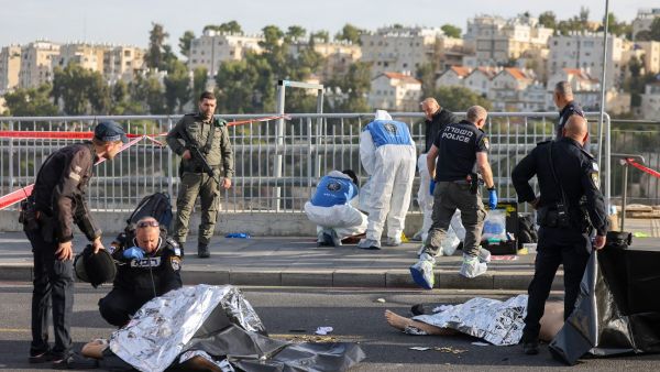 موقع عملية إطلاق النار في مدينة القدس المحتلة