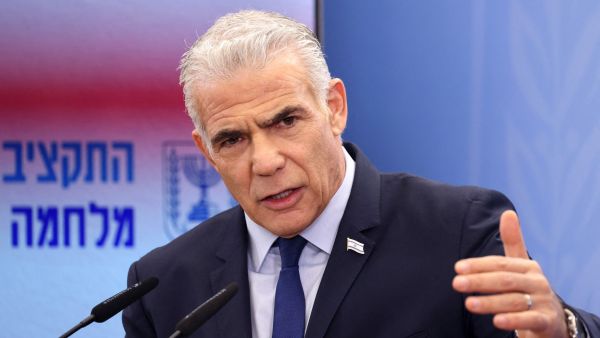 زعيم المعارضة الإسرائيلية، يائير لابيد