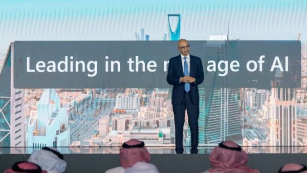 Microsoft Chairman and CEO Satya Nadella Visits the Kingdom of Saudi Arabia, highlights the power of AI to help unlock opportunities for the Saudi economy 