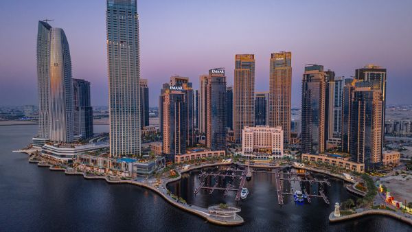 Residents and visitors of Dubai Creek Harbour, an integrated waterfront development by Emaar, will benefit from this expansion. Emaar Celebrates the Launch of Dubai Metro's Blue Line with a Spectacular Projection at Burj Khalifa