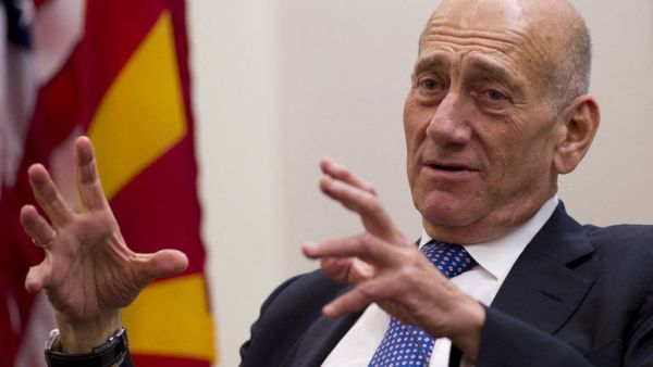 رئيس الوزراء الإسرائيلي الأسبق إيهود أولمرت