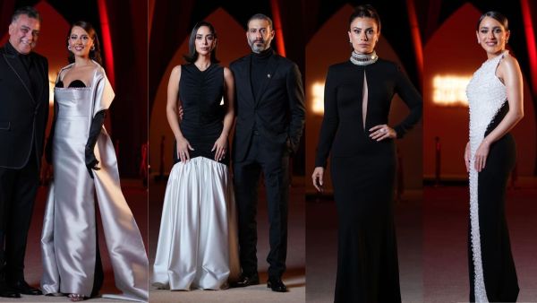 إطلالات النجمات في افتتاح مهرجان الجونة كلاسيكية بالأبيض والأسود إليكي أجملها