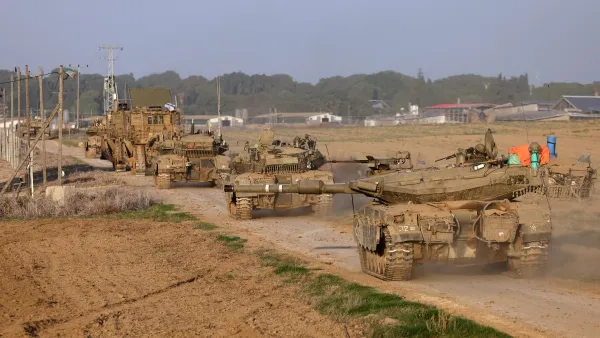 Israeli Tanks in Gaza