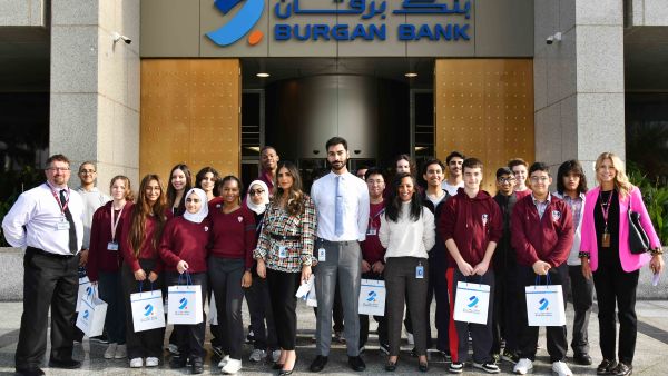 During the event. Burgan Bank Hosts AUS Students’ Visit at its Head Office
