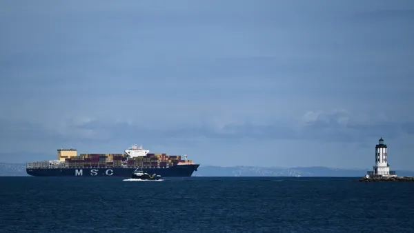 MSC ship in the Red Sea