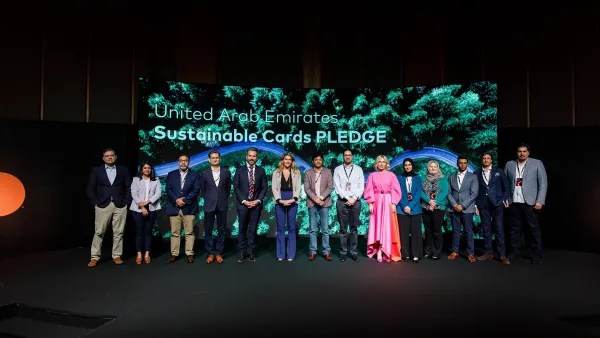 80% of Mastercard cards in the UAE to be sustainable by 2025 as part of a world-first Sustainable Cards Pledge