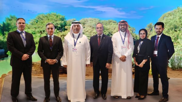 During the event. NBB and Bapco Energies Announce First ESG-Linked Interest Rate Swap in Bahrain