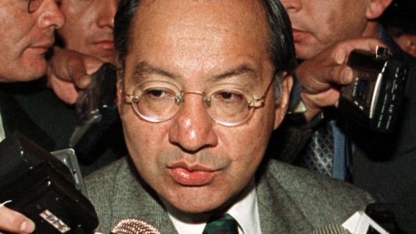 Victor Manuel Rocha, pictured in 2001, served as a diplomat in Cuba, Bolivia, Argentina, the Dominican Republic, Honduras and Mexico. (GONZALO ESPINOZA/AFP)