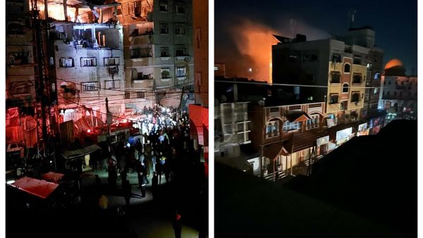 قصف إسرائيلي على رفح