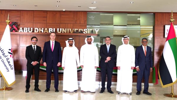 During the event Abu Dhabi University and United Al Saqer Group Announce Cooperation Agreement to Establish a Scientific Research Center