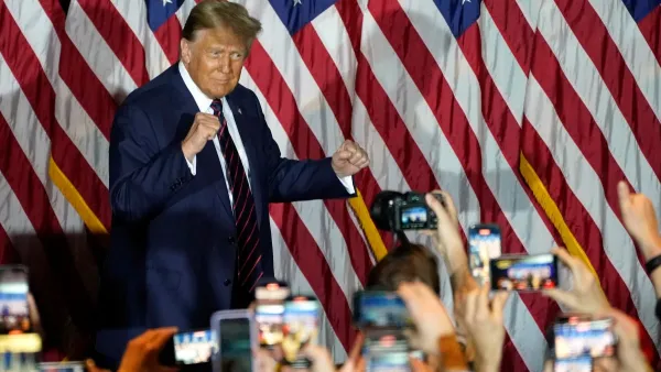 former US President Donald Trump