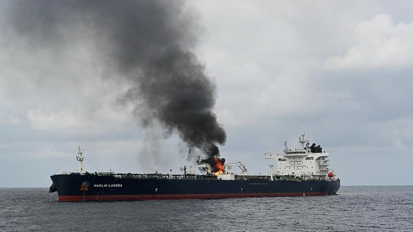 Oil Tanker targeted by Yemeni forces