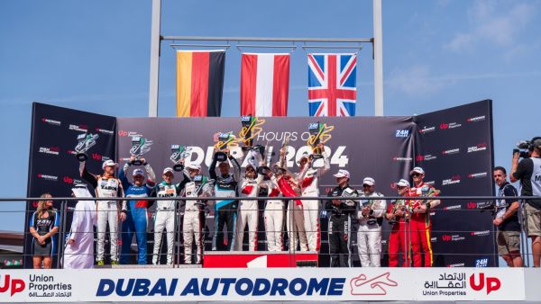 During the event. Eastalent Racing, Audi Sport Customer Team, Secures Overall Victory at the Hankook 24H Dubai Race