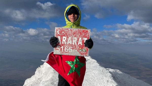 Youssef Tazi, 12, became the youngest and the first Arab boy to climb Mount Kilimanjaro. (Youssef Tazi/ Instagram) Youssef Tazi, 12, became the youngest and the first Arab boy to climb Mount Kilimanjaro