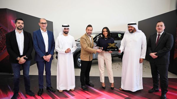 Nissan presents X Factor winner with 2024 Nissan X-TRAIL