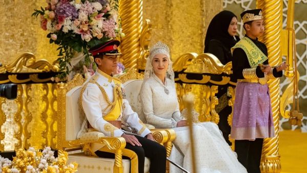 زفاف الأمير عبد المتين والأميرة آنيشا