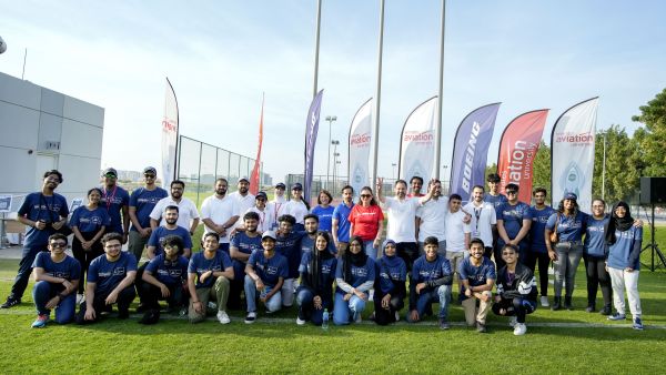 During the event Emirates Aviation University and Boeing ignite passion for aeronautical careers