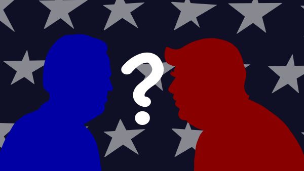 Poll reveals low voter interest in a potential 2024 race between Trump and Biden. (Steicha/ Shutterstock)