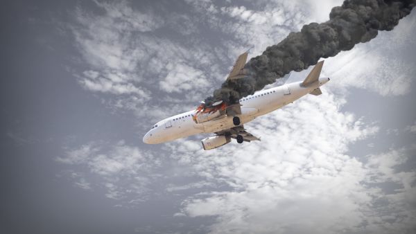Airplane crash