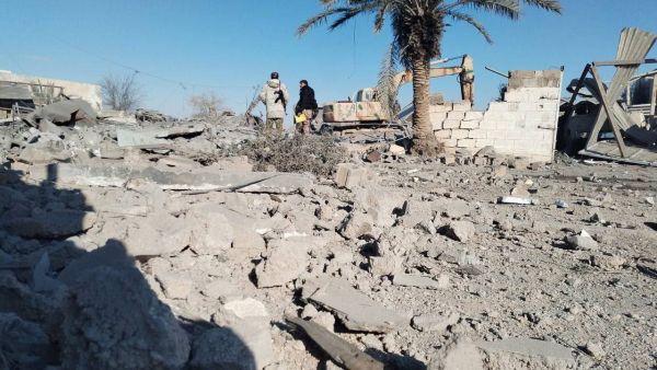 مقرات الحشد المدمرة 