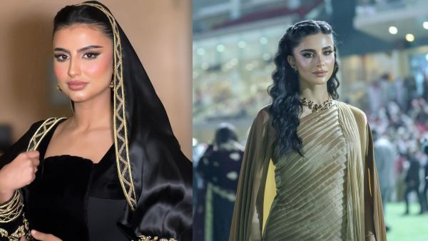 إطلالات المشاهير في اليوم الثاني من كأس السعودية