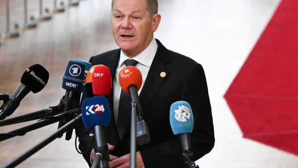 German Chancellor Olaf Scholz