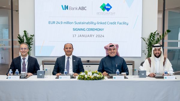 During the event Bank ABC closes a EUR 24.9 million sustainability-linked credit facility for Saudi Paper Manufacturing Company