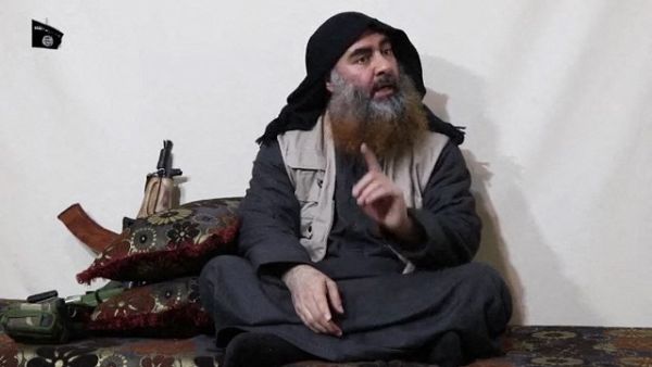 الزعيم السابق لتنظيم داعش، أبو بكر البغدادي