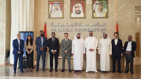 During the event Al Jalila Foundation and Positive Zero Inaugurate Rooftop and Carport Solar Project
