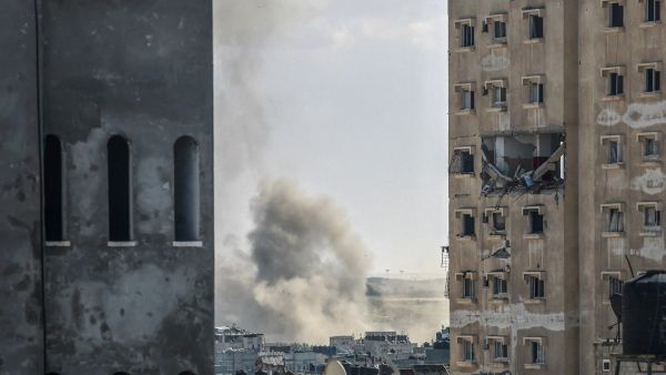 قصف اسرائيلي على مدينة رفح