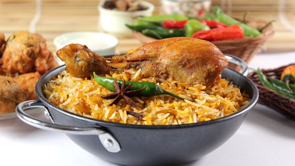 Biryani meal