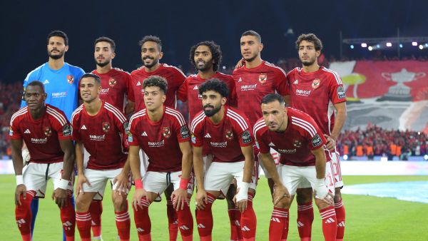 فريق الأهلي (Photo by Abdullah Mahdi / AFP)