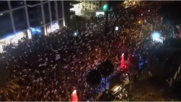 مظاهرات حاشدة في تل أبيب
